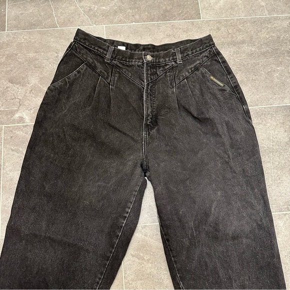 Rocky Mountain vintage western jeans black faded high waisted rise mom denim - Picture 9 of 10
